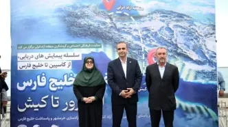 رویداد ملی «سفیران خلیج‌فارس» با مشارکت پیشکسوت گیلانی قایقرانی و پاروزنی از فارور تا کیش