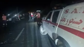 حادثه تصادف در فهرج ۵ کشته و ۱۴ مصدوم برجا گذاشت