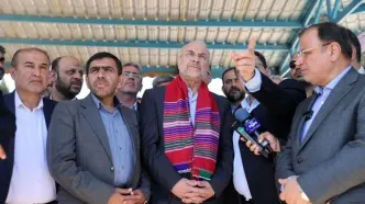 بازدید رئیس مجلس از فرودگاه کلاله