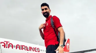 حرکت عجیب بیرانوند با جام قهرمانی در هواپیما