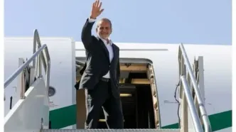 پزشکیان تهران را به مقصد مسقط ترک کرد