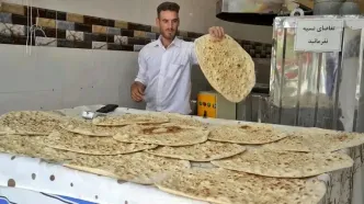 گرانی سرسام‌آور نان: سنگک آزادپز ۲۵ هزار تومان شد!