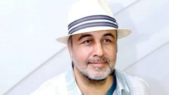 عکس صمیمی رضا عطاران با خانم بازیگر