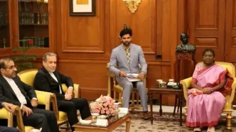 عراقچی با رئیس‌جمهور هند دیدار کرد