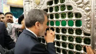 عراقچی در قم؛ زیارت حرم و سخنرانی در مجلس خبرگان