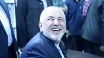 تصاویر حضور ظریف و محسن هاشمی رفسنجانی در نمایشگاه بین‌المللی کتاب تهران