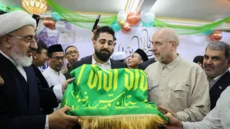 گزارش تصویری : حضور قالیباف در مرکز فرهنگی اسلامی اندونزی