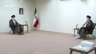 ویدیوی دیده نشده از اولین جلسه شهید رئیسی با رهبر انقلاب پس از انتخابات ریاست جمهوری سیزدهم