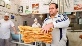 خلاقیت یک نانوای سمنانی بعد از قطع ناگهانی برق
