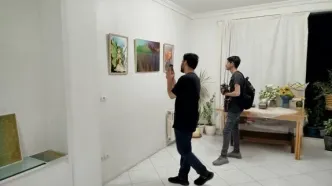 پای گلونیا به گالری آرین هنر معاصر اصفهان باز شد
