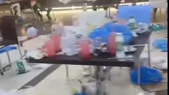 تعجب یک گردشگر از وضعیت رستوران برج ساعت مکه