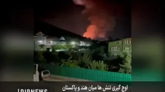 تصاویری از حمله موشکی هند به پاکستان
