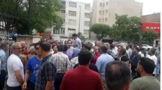 تجمع بازنشستگان شرکت واحد اتوبوسرانی تهران