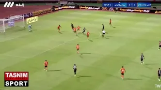 گل اول پرسپولیس به مس رفسنجان