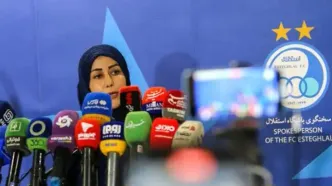 نخستین نشست خبری سخنگوی جدید و جنجالی استقلال با کنایه به پرسپولیس؛ ساعده سیما: شرایط استقلال وخیم نیست