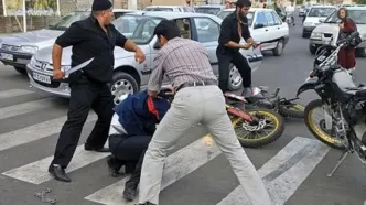 زورگیری خشن از دختر جوان در ستارخان تهران