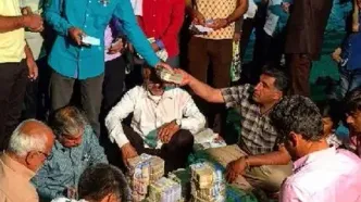 ویدئو جالب از کوه شاباش در یک مراسم عروسی!