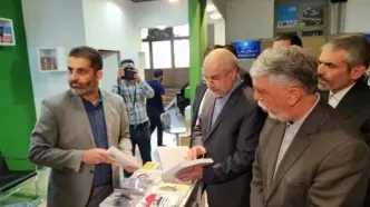 قالیباف از سی‌وششمین نمایشگاه بین‌المللی کتاب بازدید کرد