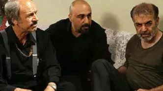 قابی از رضا عطاران و بازیگر بزنگاه در یک مراسم