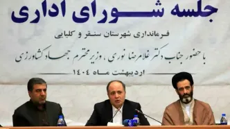 تحول در اقتصاد کشاورزی سنقر؛ حمایت دولت از تولید و بهره‌وری آب