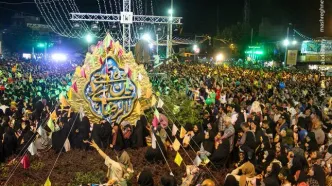 ببینید | جشن بزرگ امام رضایی‌ها در مشهد