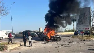 حمله پهپادی به یک خودرو در جنوب لبنان