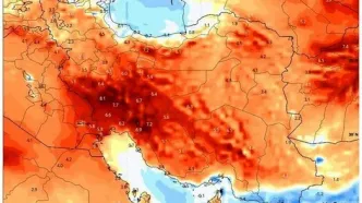 نخستین دمای بالای ۵۰ درجه در کشور ثبت شد