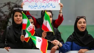 تصاویر؛ اجتماع دانشجویان البرزی در حمایت از غنی سازی هسته‌ای