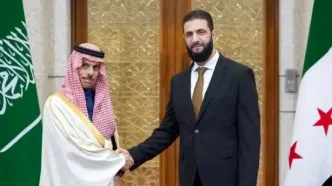 بن فرحان به دمشق سفر می‌کند