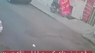 سرقت خونسردانه یک مرد با لباس زنانه / آرایشگاه زنانه در یزد چگونه سرقت شد ؟
