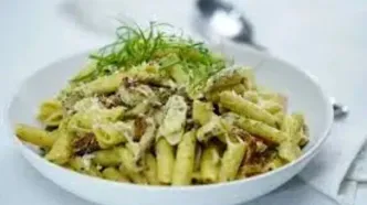 آموزش غذای سالم گیاهی| طرز تهیه پاستا گیاهی