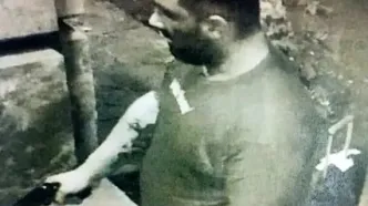 تصویر سارق مسلح منتشر شد+ فیلم