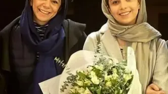 تصویر زیرخاکی از مستانه مهاجر، در آغوش بازیگر معروف فرانسوی