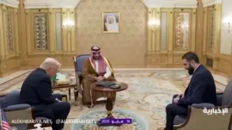 ببینید | اولین ویدئو از دیدار ترامپ و الجولانی