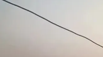 لحظه برخورد موشک پاکستانی به جامو هند