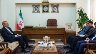 دیدار و گفتگوی عادل عبدالمهدی با علی لاریجانی