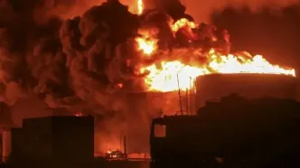 حمله هوایی امریکا به بندر نفتی یمن