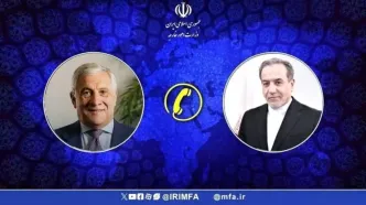 عراقچی وزیرخارجه ایتالیا را در جریان نتایج مذاکرات ایران ـ آمریکا قرار داد