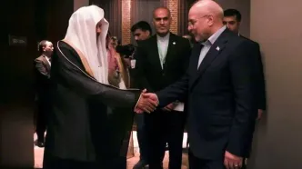 دیدار قالیباف با رئیس مجلس عربستان