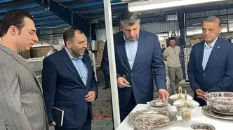 بازدید مدیران ارشد بانک توسعه صادرات ایران از شرکت کلور