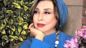 جشن تولد ساده و شیک مرجانه گلچین در فضای خلوت+عکس