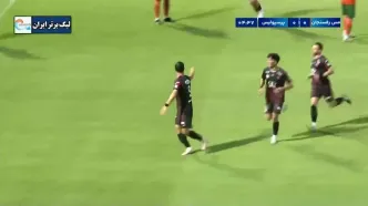 گل اول پرسپولیس به مس توسط علیپور