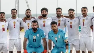 پیروزی پرگل ساحلی‌بازان ایران مقابل موریتانی