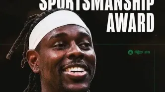 هالیدی برای دومین بار برنده جایزه منش ورزشی NBA شد