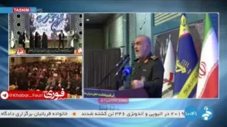 ببینید| سلامی: در میانه جنگیم اما هراسی نداریم