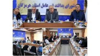 جلسه شورای پدافند غیرعامل استان هرمزگان برگزار شد