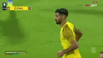 ببینید؛ گل دوم اتحادکلبا توسط شهریار مغانلو روی ریباند تماشایی قدوس