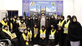 دختر سیدحسن نصرالله در قم+ عکس