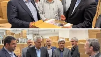 بازدید معاون وزیر ارتباطات و فناوری اطلاعات و مدیر عامل پست بانک ایران از طرح تسهیلاتی سامانه‌های نو‌آوری ارتباطات سینا