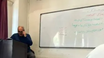 وایرال شده جدید از خیابانی: این بار در قامت استاد دانشگاه!